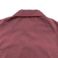 画像4: 【Our Favourite Shop】SHORT SLEEVE PETERPAN SHIRTS  BURGUNDY