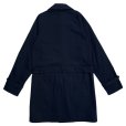 画像3:  【30%OFF】 BEAGLE COLLAR BALMACAAN COAT  VENTILE NAVY