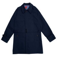  【30%OFF】 BEAGLE COLLAR BALMACAAN COAT  VENTILE NAVY
