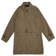 画像1: <span style="color: #ff0000;">【30%OFF】</span>BEAGLE COLLAR BALMACAAN COAT <br>CHECK BEIGE (1)