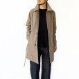 画像12:  【30%OFF】 BEAGLE COLLAR BALMACAAN COAT  CHECK BEIGE