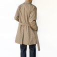 画像13:  【30%OFF】 BEAGLE COLLAR BALMACAAN COAT  CHECK BEIGE