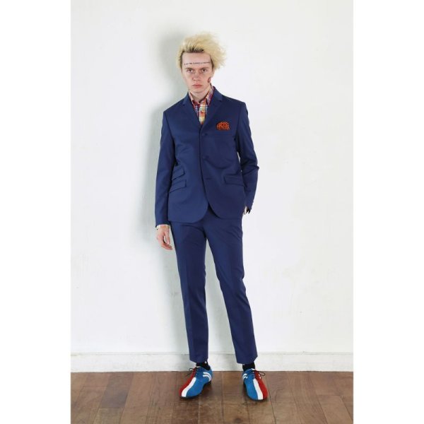 画像11: 3 BUTTONS JACKET  NAVY