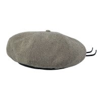 8PANELS ARMY BERET  GREIGE