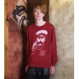 画像5:  【30%OFF】 LIGHT SWEAT JUMPER  BURGUNDY