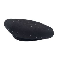 ROOTS ROCKER BERET with DOME STUDS