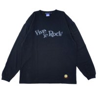 VIVE LE ROCK! L/S  BLACK