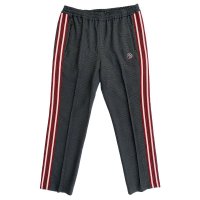 BRIT TRACK BOTTOMS  CHARCOAL