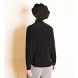 画像10: RIBBON-TIE DRESS SHIRTS  BLACK