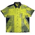 画像1: DUSTY UNIONJACK S/S SHIRTS <BR>YELLOW (1)