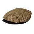 画像1: STRAW MARINE CAS <br>BROWN (1)