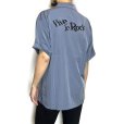 画像9: VIVE LE ROCK!S/S OPEN COLLAR SHIRTS  SAX
