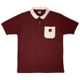 画像1: PETER PAN POLO <BR>BURGUNDY (1)