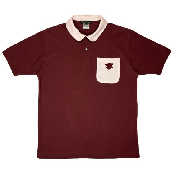 画像1: PETER PAN POLO  BURGUNDY