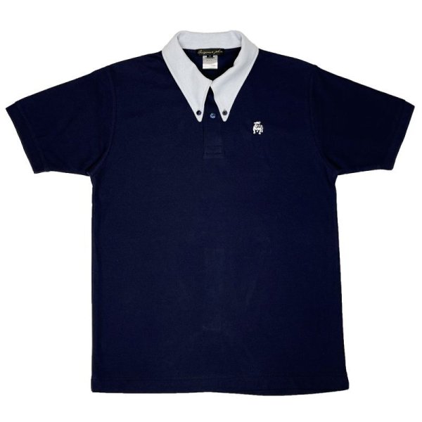 画像1: B.D.POLO  NAVY