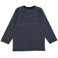 画像2: STRIPE BASQUE SHIRTS <br>NAVY-WHITE(TWIN LINES) (2)