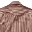 画像4: CLASSIC ROUND COLLAR B.D.SHIRTS  STRIPE WINE