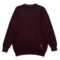 LIGHT MOHAIR JUMPER  BORDEAUX