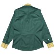 画像2: CLASSIC ROUND COLLAR B.D.SHIRTS <br>GREEN (2)