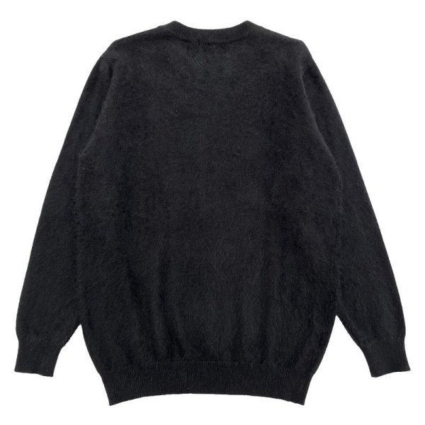 画像2: LIGHT MOHAIR JUMPER  BLACK