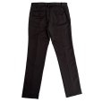 画像2: NARROW TROUSERS <br>DARK BROWN (2)