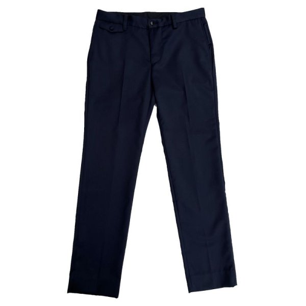 画像1: NARROW TROUSERS  DARK NAVY