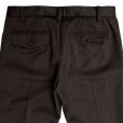 画像4: NARROW TROUSERS  DARK BROWN