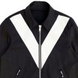 画像4: V-JACKET  BLACK-SILVER