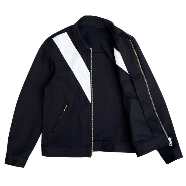 画像2: V-JACKET  BLACK-GOLD