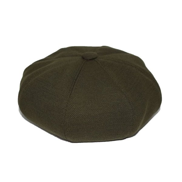 画像1: 8PANELS BERET  BASIC OLIVE