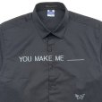 画像3: YOU MAKE ME ___ SHIRTS  BLACK