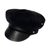 MOTORCYCLE CAP  BLACK