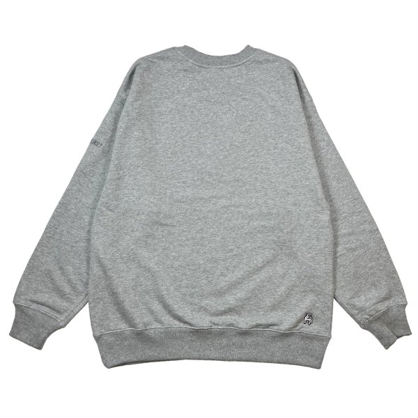 画像2: BULLDOG HEAVY SWEAT JUMPER  HEATHER GREY