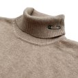 画像3: POLO-NECK LIGHT MOHAIR JUMPER  CAMEL