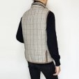 画像12: TWEED×QUILTING GILET  GREY-BEIGE