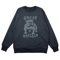 BULLDOG HEAVY SWEAT JUMPER  INK BLACK