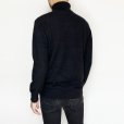 画像7: POLO-NECK LIGHT MOHAIR JUMPER  BLACK