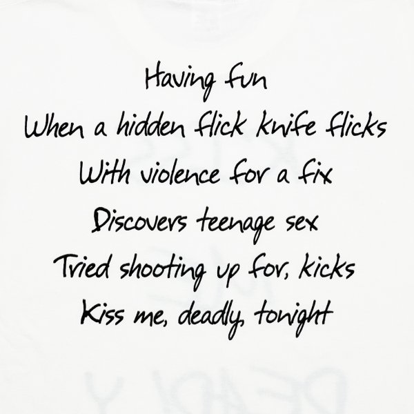 画像5: T-KISS ME DEADLY  WHITE