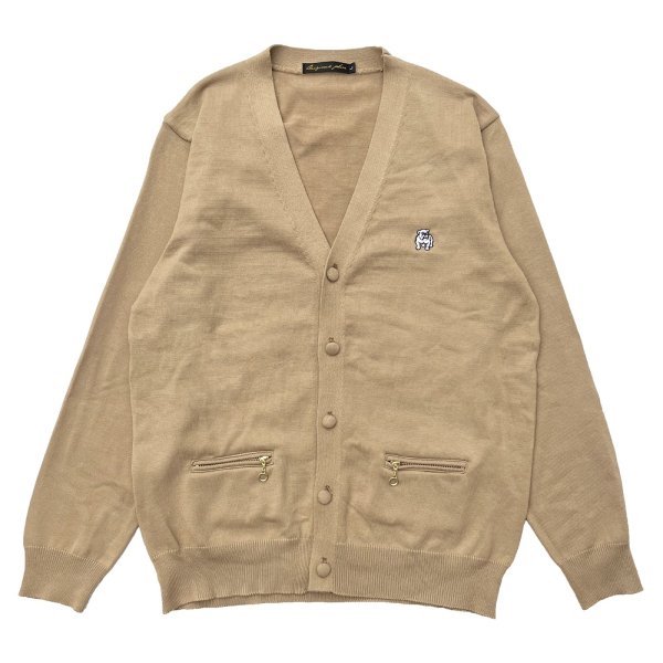 画像1: CHANGE BUTTONED CARDIGAN  BEIGE