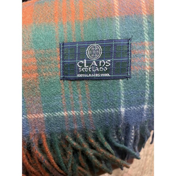 画像2: 【IMPORT】TARTAN WOOL SCARF