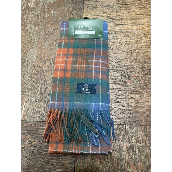 画像1: 【IMPORT】TARTAN WOOL SCARF