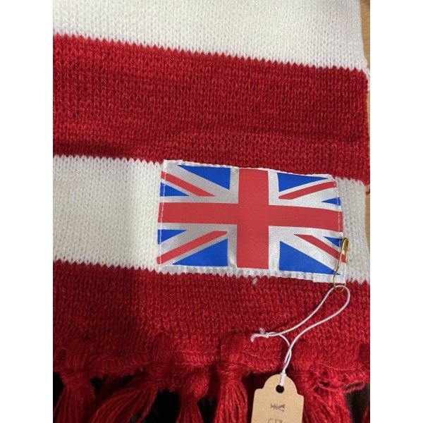 画像2: 【IMPORT】FOOTBALL STRIPE SCARF