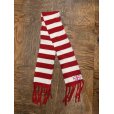 画像1: 【IMPORT】FOOTBALL STRIPE SCARF (1)