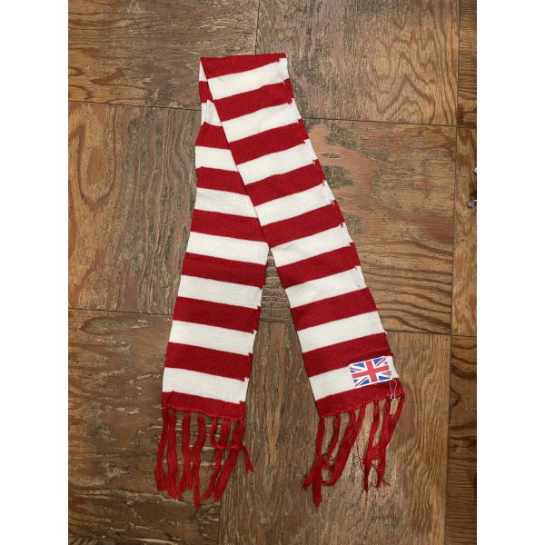 画像1: 【IMPORT】FOOTBALL STRIPE SCARF