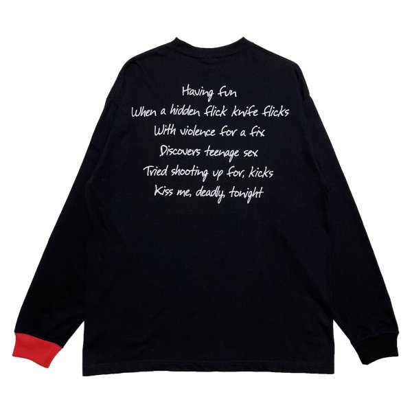 画像2: KISS ME DEADLY L/S  BLACK