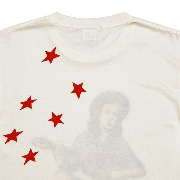画像5: T-STENCILED PIN UP GIRL  IVORY GUITAR