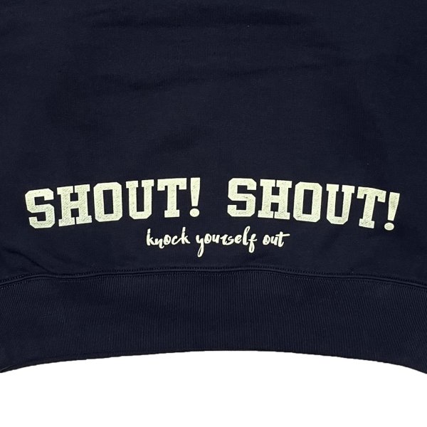 画像5: SHOUT! SHOUT! COLLAGE HOODIE  NAVY