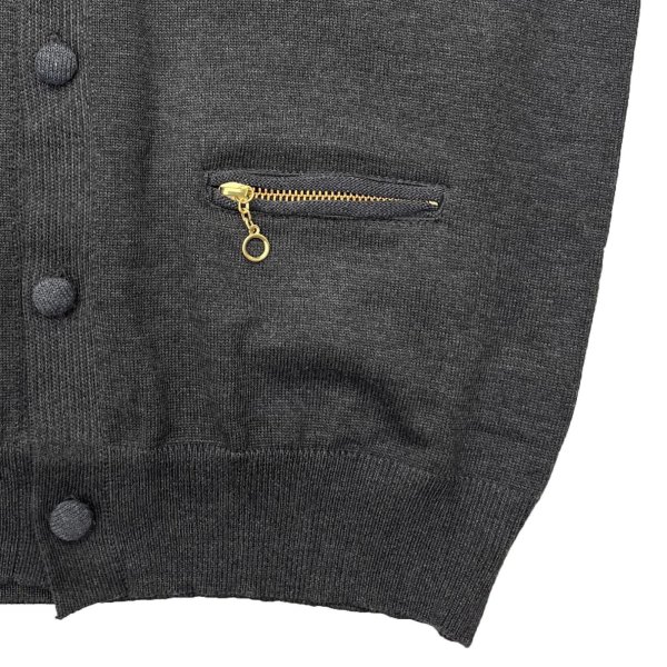 画像6: CHANGE BUTTONED CARDIGAN  CHARCOAL