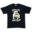 画像1: T-BRITISH BULLDOG <BR>BLACK (1)