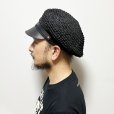 画像8: STRAW MOTORCYCLE CAP  BLACK